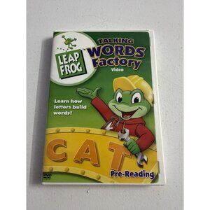 LeapFrog Talking Words Factory DVD 2003 Educational Kids Video
